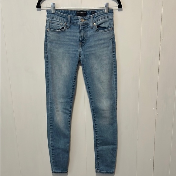 Lucky Brand Denim - Lucky Brand Woman Blue Skinny Jeans with Stretchy Denim